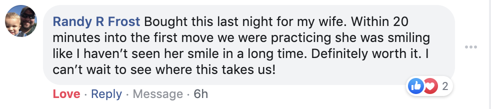 Testimonial from Randy R Frost